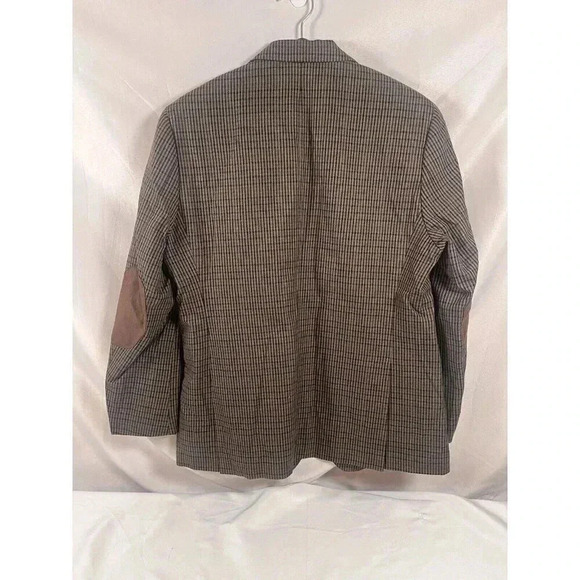 Alan Flusser Blazer Mens Sz Large Polyester Casual Two Button Sport Coat Jacket - Picture 2 of 8